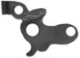 bridle, left, wax cast steel, use two 6-40 screws